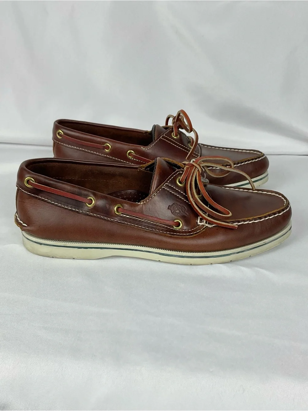 Vintage Dexter Leather Boat Shoes Men’s Sz 9 Narrow Deck Shoes Retro 80s Preppy